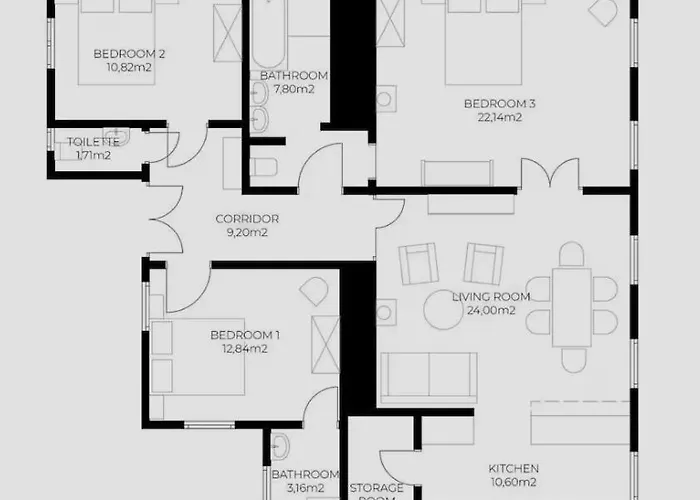 Apartament Easy-flat Burggasse- Near Metro *
